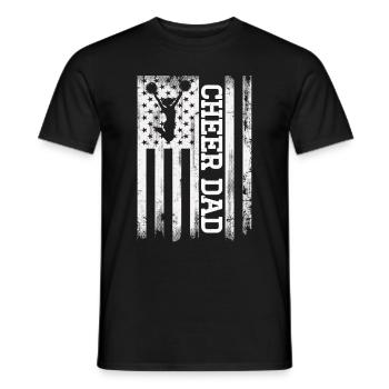 Cheerleader - T-shirt homme - noir - Devant - AI Model Male 178 light (178cm)