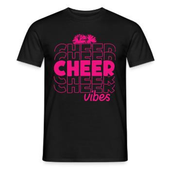 Cheerleader - T-shirt homme - noir - Devant - AI Model Male 178 light (178cm)