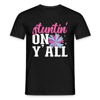 Cheerleader - T-shirt homme - noir - Devant - AI Model Male 178 light (178cm)