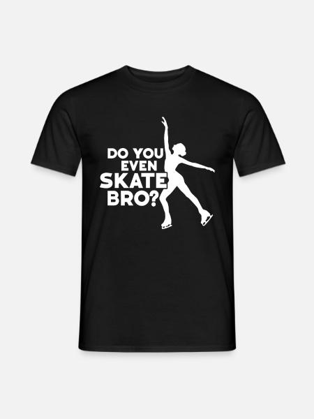 Patinage - T-shirt homme - noir