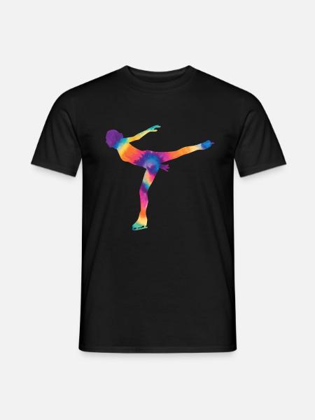 Patinage - T-shirt homme - noir
