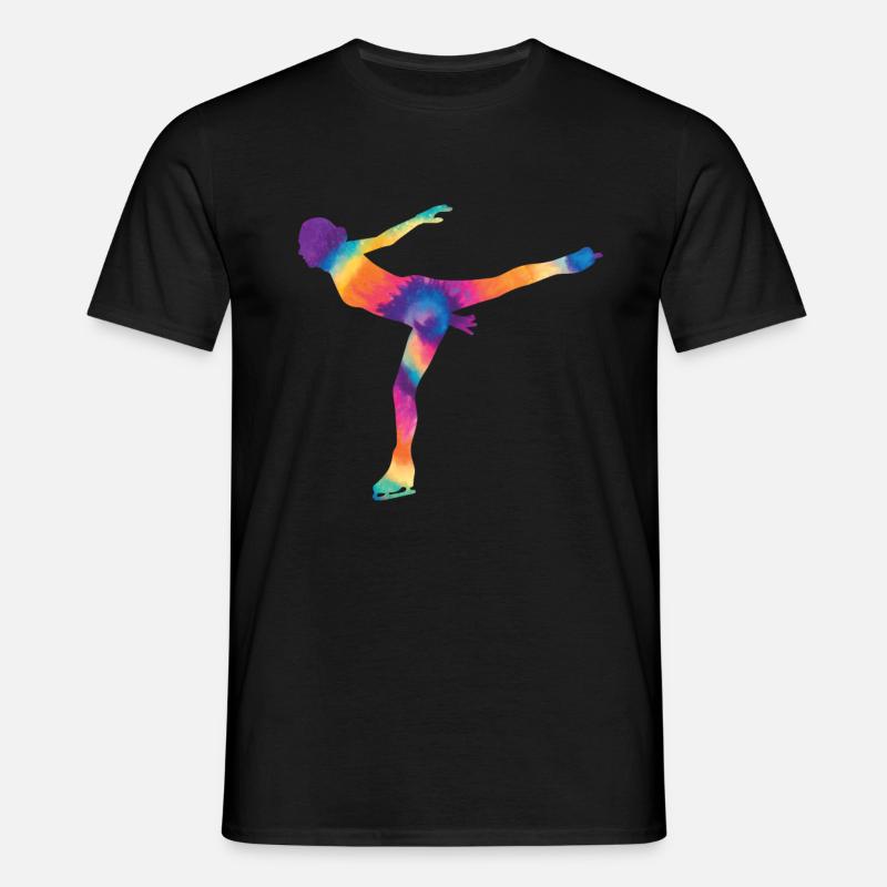 Ice skating - Men's T-Shirt - black