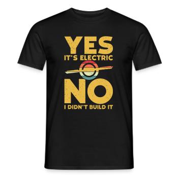 Monocycle - T-shirt homme - noir - Devant - AI Model Male 178 light (178cm)