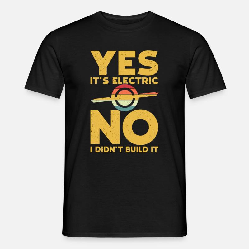 Einrad - Männer T-Shirt - Schwarz