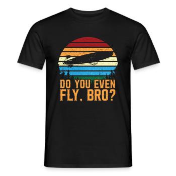 Zeppelin - Men's T-Shirt - black - Front - AI Model Male 178 light (178cm)