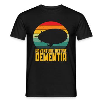 Zeppelin - Men's T-Shirt - black - Front - AI Model Male 178 light (178cm)