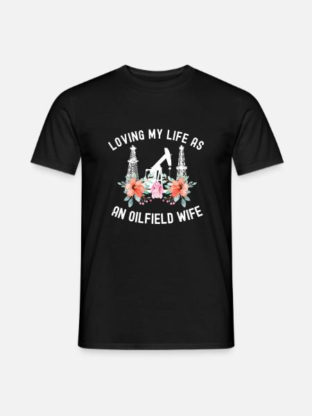 Oilfield - Men's T-Shirt - black