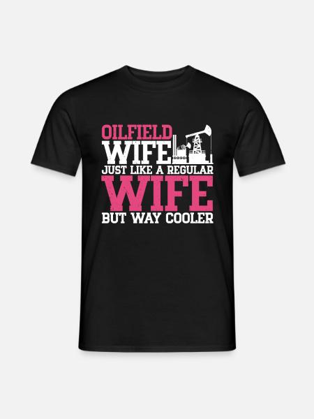 Oilfield - Men's T-Shirt - black