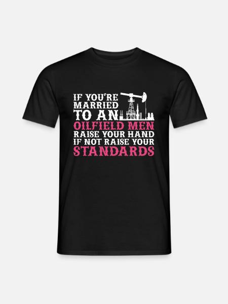 Oilfield - Men's T-Shirt - black
