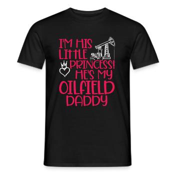 Oilfield - Men's T-Shirt - black - Front - AI Model Male 178 light (178cm)