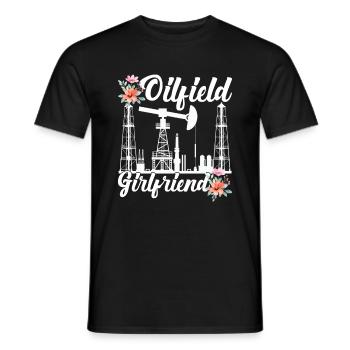Oilfield - Men's T-Shirt - black - Front - AI Model Male 178 light (178cm)