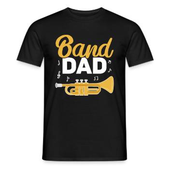 Trumpet - Men's T-Shirt - black - Front - AI Model Male 178 light (178cm)