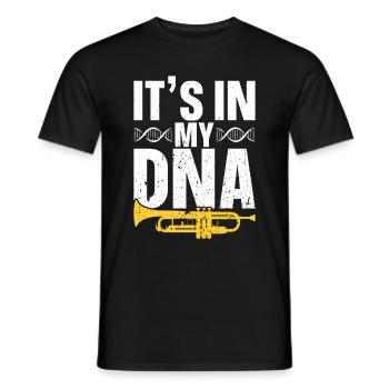 Trompette - T-shirt homme - noir - Devant - AI Model Male 178 light (178cm)