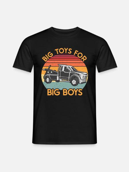 Dépanneuse - T-shirt homme - noir