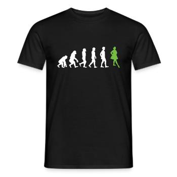 Danse irlandaise - T-shirt homme - noir - Devant - AI Model Male 178 light (178cm)