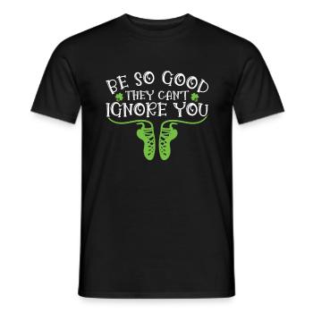 Irish Dance - Men's T-Shirt - black - Front - AI Model Male 178 light (178cm)