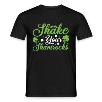 Irish Dance - Men's T-Shirt - black - Front - AI Model Male 178 light (178cm)