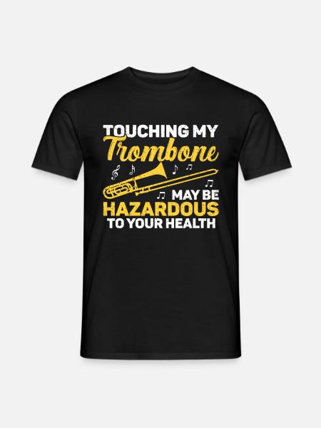 Trombone - T-shirt homme - noir