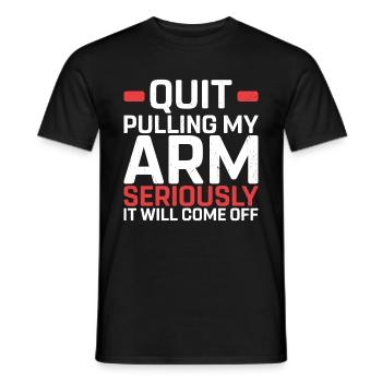 Amputation - Männer T-Shirt - Schwarz - Vorne - AI Model Male 178 light (178cm)