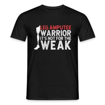 Amputation - Men's T-Shirt - black - Front - AI Model Male 178 light (178cm)