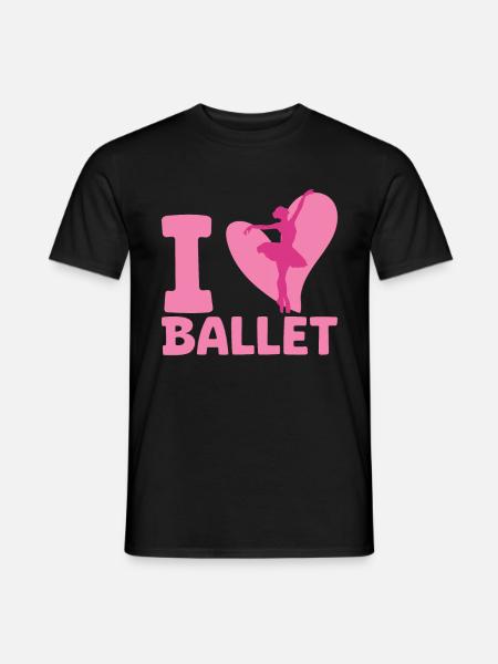 Ballet - T-shirt homme - noir