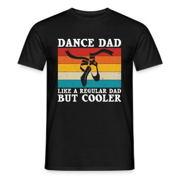 Ballet - Men's T-Shirt - black - Front - AI Model Male 178 light (178cm)