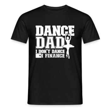 Ballet - Men's T-Shirt - black - Front - AI Model Male 178 light (178cm)