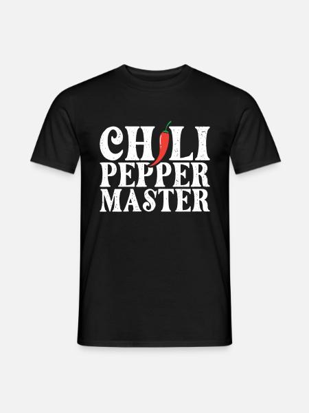 Chili pepper - Men's T-Shirt - black