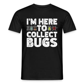 Insekt - Männer T-Shirt - Schwarz - Vorne - AI Model Male 178 light (178cm)
