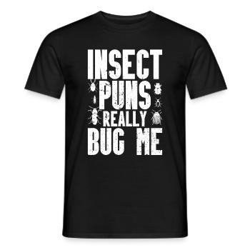 Insekt - Männer T-Shirt - Schwarz - Vorne - AI Model Male 178 light (178cm)