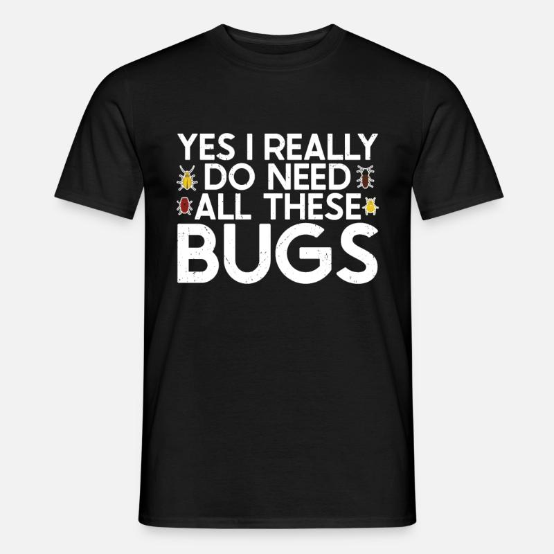 Insekt - Männer T-Shirt - Schwarz