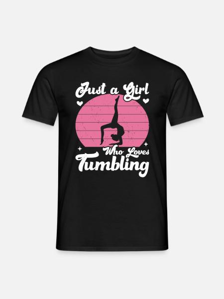 Stolpern - Männer T-Shirt - Schwarz
