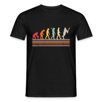 Lacrosse Torwart Lacrosse Spieler - Männer T-Shirt - Schwarz - Vorne - AI Model Male 178 light (178cm)