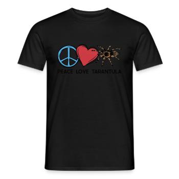 Tarantula - Men's T-Shirt - black - Front - AI Model Male 178 light (178cm)