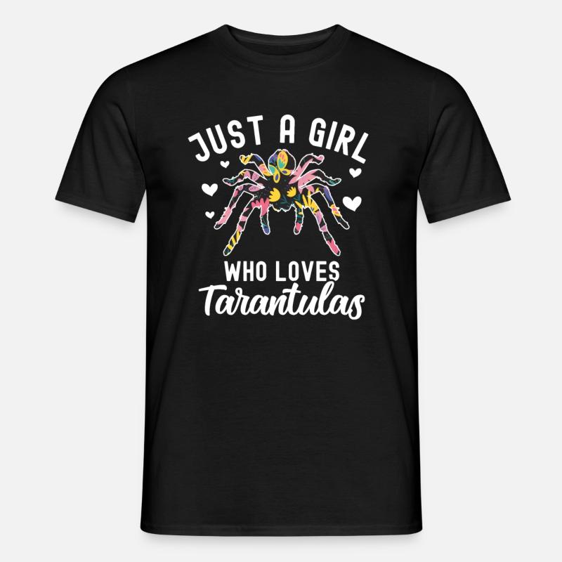 Tarantel - Männer T-Shirt - Schwarz