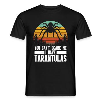 Tarantula - Men's T-Shirt - black - Front - AI Model Male 178 light (178cm)