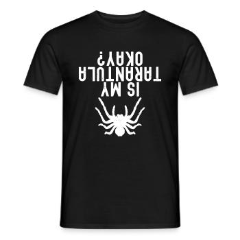 Tarantula - Men's T-Shirt - black - Front - AI Model Male 178 light (178cm)