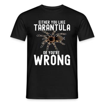 Tarantula - Men's T-Shirt - black - Front - AI Model Male 178 light (178cm)