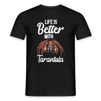Tarantula - Men's T-Shirt - black - Front - AI Model Male 178 light (178cm)