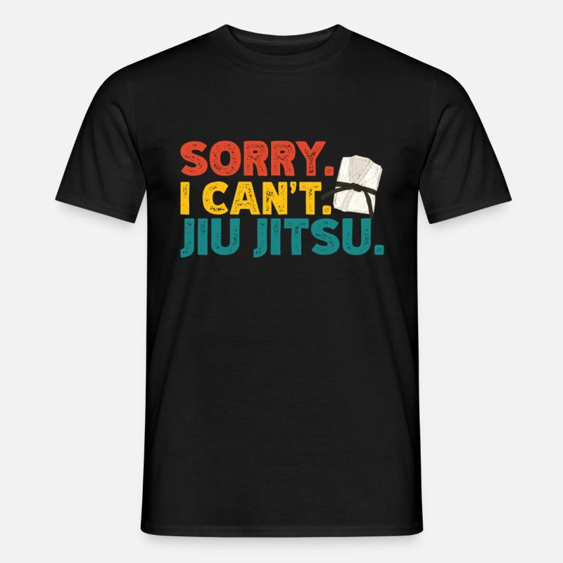 Jiu Jitsu - Männer T-Shirt - Schwarz
