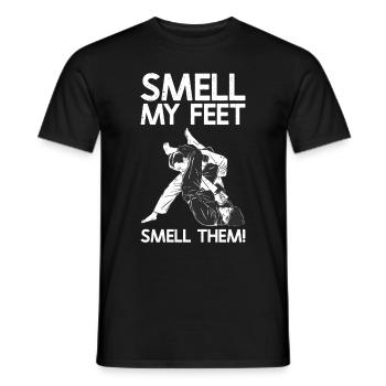 Jiu Jitsu - Men's T-Shirt - black - Front - AI Model Male 178 light (178cm)