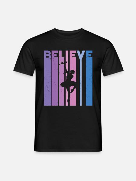 Tambourstab swirling - Men's T-Shirt - black