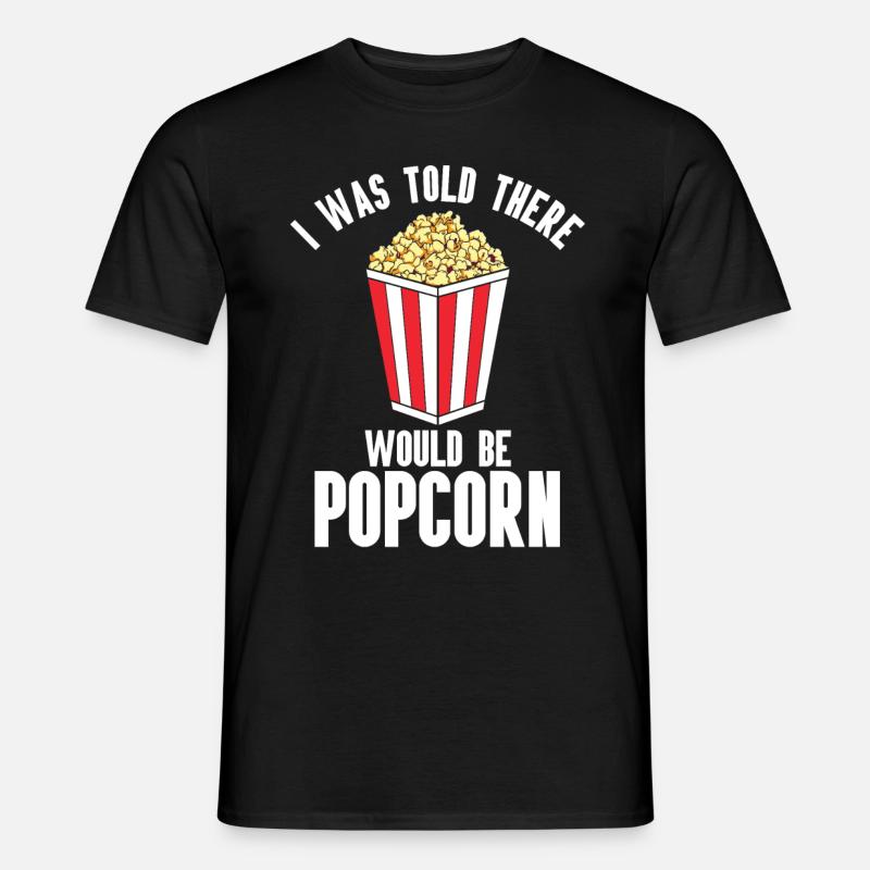 Pop-corn - T-shirt homme - noir