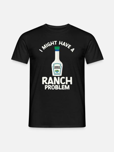 Ranch -Dressing -Ranch -Salad Dressing - Men's T-Shirt - black