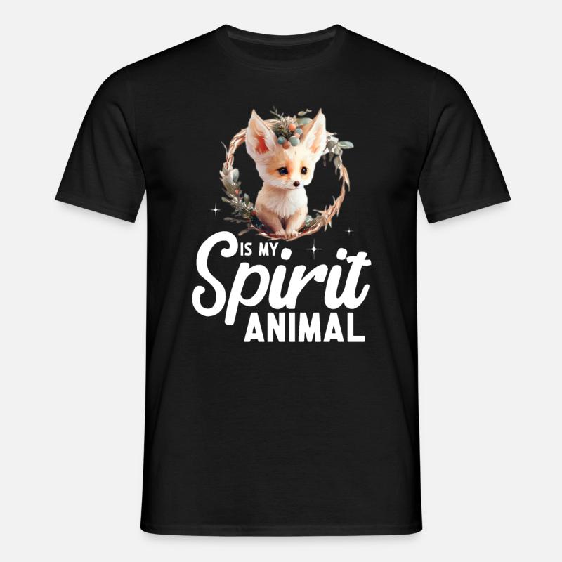 Fennec Fox - Men's T-Shirt - black