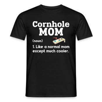Cornhole - T-shirt homme - noir - Devant - AI Model Male 178 light (178cm)