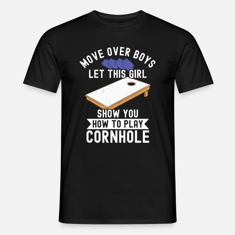 Cornhole - Männer T-Shirt - Schwarz