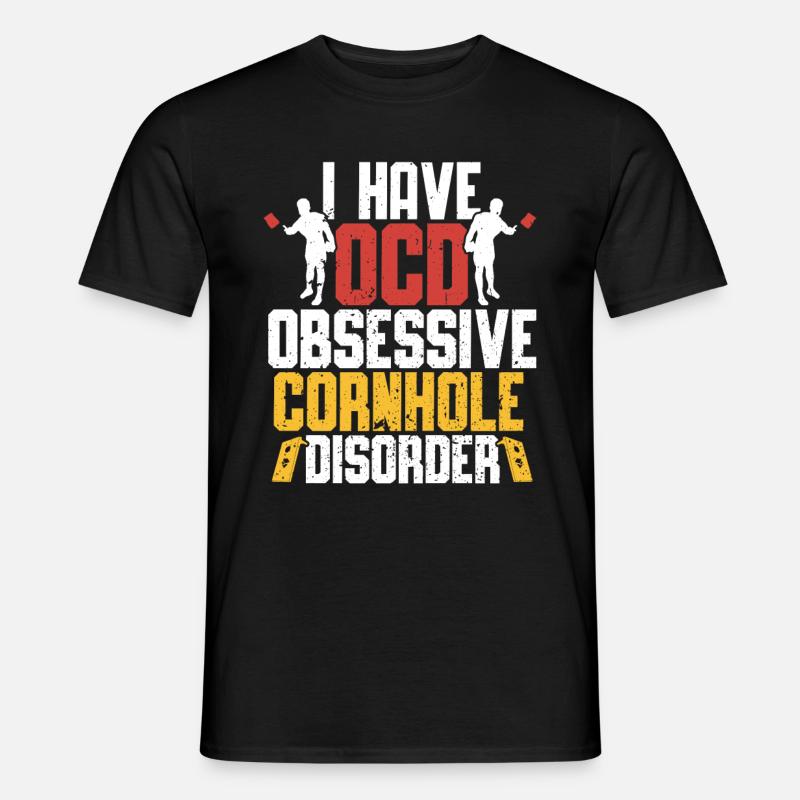 Cornhole - Men's T-Shirt - black
