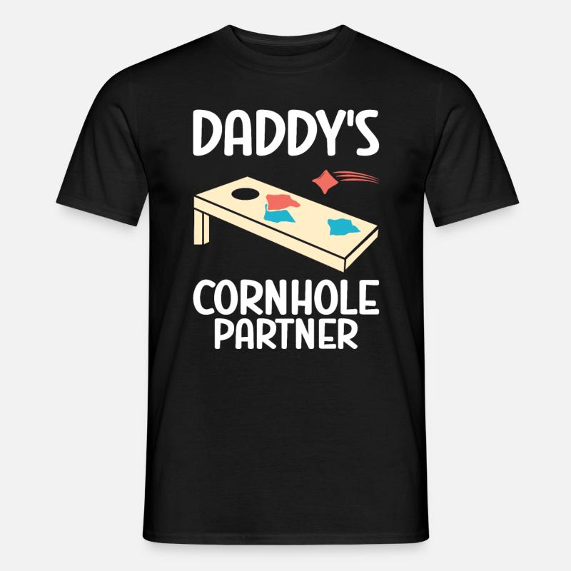Cornhole - Men's T-Shirt - black