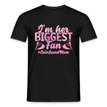 Farbschutz - Männer T-Shirt - Schwarz - Vorne - AI Model Male 178 light (178cm)
